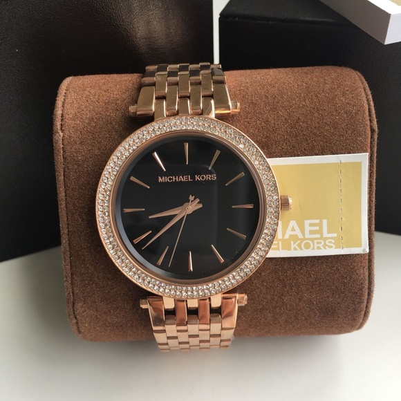 Kors | Accessories New Michael Kors Rose Gold Ladies Watch Mk342 |